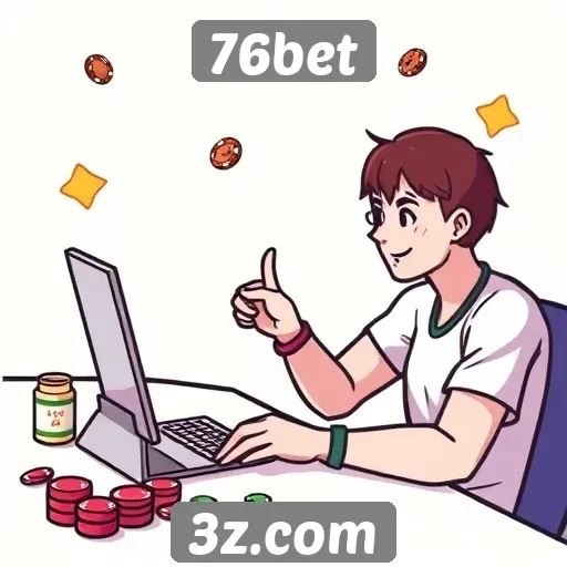 Experiência do usuário no site de jogos 76bet